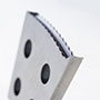 3 Inch (in) Serrated Male Slotter with Tip for 50 Inch (in) Model - 3